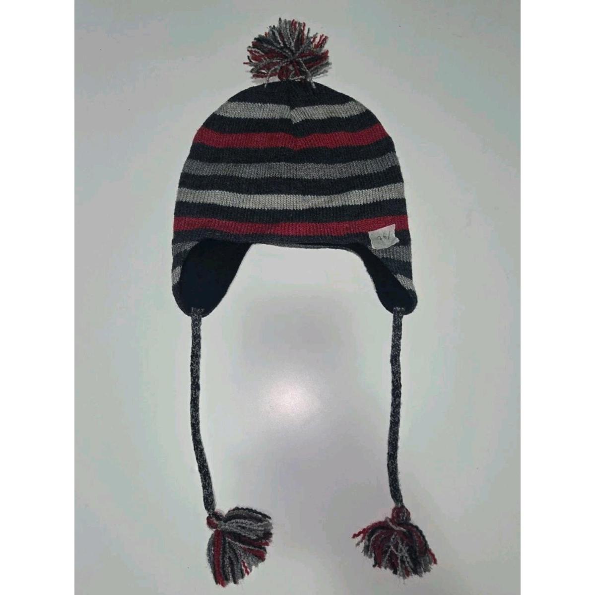 Columbia Womens Multicolored Beanie Ear Flaps Pom Pom One Size Outdoor Hat Ski
